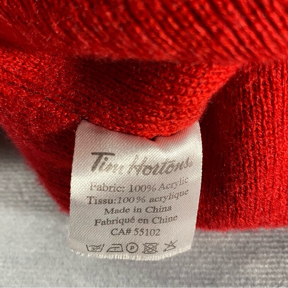 Sidney Crosby Tim Hortons Timbits Pom Pom Beanie Hat Unisex One Size - Picture 3 of 5